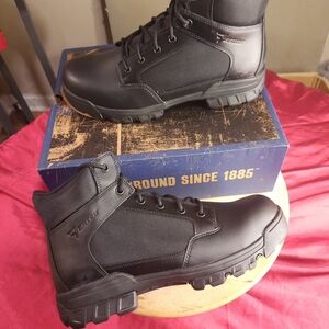 NIB Bates Men's Black Military Tactical Boots Size 10 Side Zipper